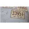 Image 3 : Vintage Canadian License Plates, Manitoba Snowmobile 1979-82, Winnipeg & Altona Bicycle and More