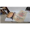 Image 1 : Manitoba Sugar Co 100 Pound Burlap Sack, Liberty Fire Extinguisher, Vintage Bottle Caps and More