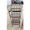Image 1 : Black Wire Rack Coca-Cola "It's the Real Thing. Coke." 55 x 19 x 15