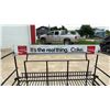 Image 2 : Black Wire Rack Coca-Cola "It's the Real Thing. Coke." 55 x 19 x 15