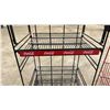 Image 3 : Black Wire Rack Coca-Cola "It's the Real Thing. Coke." 55 x 19 x 15