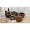 Image 1 : Bean Pots & Glass Bottles, & Mushroom Wall Clock