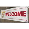 Image 4 : Texaco Farmers' Bonspiel Curling Event Welcome Banner with Logo and Curling Imagery, 3' x 9'