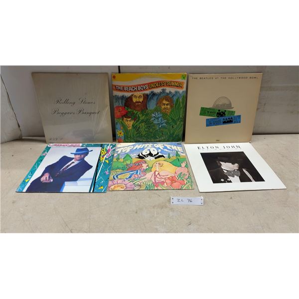 Rolling Stones, Beach Boys, Beatles, Elton John and More Vintage Vinyl Record Albums