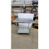 Image 1 : Stainless Steel Work Table with Lower Shelf 37 x 24 x 36"