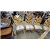 Image 5 : Vintage Rattan and Glass Dining Table With Six Fan-Back Chairs, Tropical Style, Circa 1970s-1980s