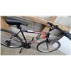 Image 5 : Supercycle SC1800 Mountain Bike, Black With Red and Grey Accents, Multi-Speed With Twist-Grip Shift