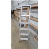 Image 2 : Aluminum A-Frame Step Ladder, 5-Step 6'