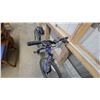 Image 3 : Trek 820 Mountain Bike, Blue and Silver Frame with Front Suspension and Knobby Tires 26"