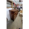 Image 3 : Mid-Century Modern Wooden Tallboy Dresser With Five Drawers and Tapered Legs 44.6 x 18 x 38" Walnut