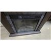 Image 2 : ChimneyFree F2103E Electric Fireplace Console with Dark Brown Finish, 2021 38 x 12 x 41"