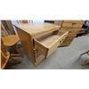 Image 10 : Stanley Furniture Light Wood Dressers with Brass D-Pull Handles, 3-Drawer 38 x 31 x 16"