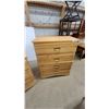 Image 2 : Stanley Furniture Light Wood Dressers with Brass D-Pull Handles, 3-Drawer 38 x 31 x 16"