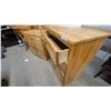 Image 6 : Stanley Furniture Light Wood Dressers with Brass D-Pull Handles, 3-Drawer 38 x 31 x 16"