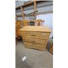 Image 7 : Stanley Furniture Light Wood Dressers with Brass D-Pull Handles, 3-Drawer 38 x 31 x 16"
