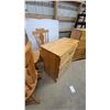 Image 8 : Stanley Furniture Light Wood Dressers with Brass D-Pull Handles, 3-Drawer 38 x 31 x 16"