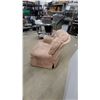 Image 6 : Beige Upholstered Tufted Back Armchair Swivel /Rocker