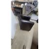 Image 5 : Espresso Faux Leather Accent Barrel Tub Chair