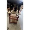 Image 5 : Craftsman Router Table with Job Router and Red Tool Stand on Wheels