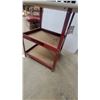 Image 7 : Craftsman Router Table with Job Router and Red Tool Stand on Wheels
