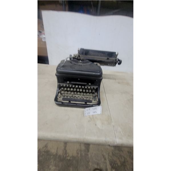 Vintage Remington Noiseless Standard Desktop Typewriter, Circa 1920s-1940s