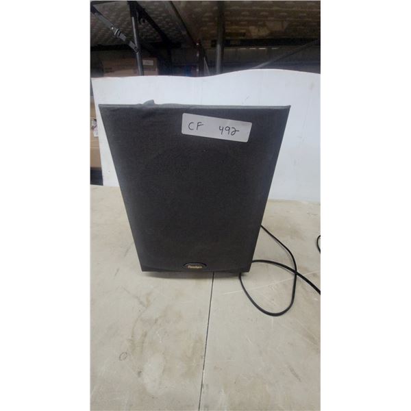 Paradigm PDR-10 Active Subwoofer with High-Current Amplifier and Rear-Firing Bass Ports