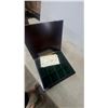 Image 8 : Howard Miller Quartz Mantel Clock with Wooden Case, Brass Handle, and Roman Numeral Dial Plus