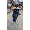 Image 1 : Ogio Blue and Black Cart Golf Bag with Multi-Way Top Divider