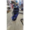 Image 2 : Ogio Blue and Black Cart Golf Bag with Multi-Way Top Divider