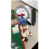 Image 11 : Large Lot of Christmas Decor Including NOMA 4' Colour-Changing Fibre Optic Tree, Ornaments and More