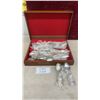 Image 1 : Community Flatware Set in Wooden Storage Box