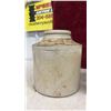 Image 3 : 4 Pieces of Stoneware: Vintage Seaforth 6 Ounce Hairdressing Jug, Mixing Bowl, Crock, and More
