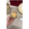 Image 9 : 4 Pieces of Stoneware: Vintage Seaforth 6 Ounce Hairdressing Jug, Mixing Bowl, Crock, and More