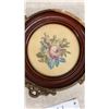 Image 6 : Five Vintage Framed Needlepoint, Cross-Stitch Bird and Floral Artworks