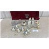 Image 1 : Ceramic Floral Candle Holders, Marble Bird Bookends, Crackle Glass Votive, Marble Vase and More