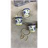 Image 4 : Ceramic Floral Candle Holders, Marble Bird Bookends, Crackle Glass Votive, Marble Vase and More