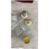 Image 7 : Ceramic Floral Candle Holders, Marble Bird Bookends, Crackle Glass Votive, Marble Vase and More