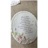 Image 8 : Porcelain Floral Baskets, Figurines, Ceramic Parrot, Fruit Basket, Trinket Box and More - 3 Broken