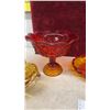 Image 3 : Art Glass Bowl, Carnival Glass Candy Dish, Chalet Glass, Depression Glass Bowl
