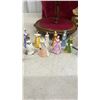 Image 3 : Miniature Figurines, Display Stand, Ceramic Souvenir Pitcher, Porcelain Teaware, and More