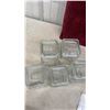 Image 7 : 5 Square Glass Storage Canisters, Assorted Drinking Glasses, Tumblers, and More