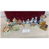 Image 1 : 13 Occupied Japan Ceramic and Porcelain Figurines