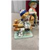 Image 2 : 13 Occupied Japan Ceramic and Porcelain Figurines