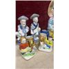 Image 8 : 13 Occupied Japan Ceramic and Porcelain Figurines