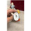Image 11 : 16 Pieces of Occupied Japan Ceramic Figurines: Children, Santa and More