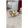Image 2 : 16 Pieces of Occupied Japan Ceramic Figurines: Children, Santa and More