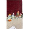 Image 6 : 16 Pieces of Occupied Japan Ceramic Figurines: Children, Santa and More