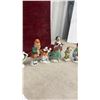 Image 7 : 16 Pieces of Occupied Japan Ceramic Figurines: Children, Santa and More