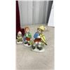 Image 9 : 16 Pieces of Occupied Japan Ceramic Figurines: Children, Santa and More