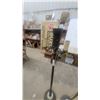 Image 4 : Lot of 3 Vintage Torchiere Floor Lamps, Cast Iron Candelabra and Ornate Brass Styles
